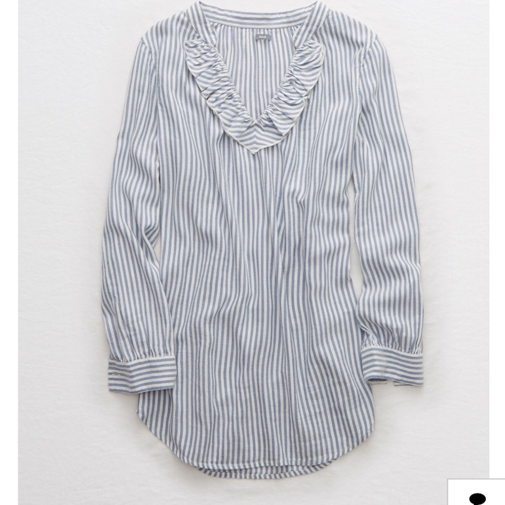 Lightweight Ruffle Tunic (NWT)
